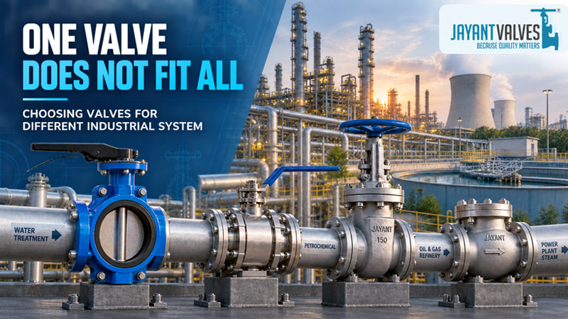 Choosing Valves for Different Industrial System