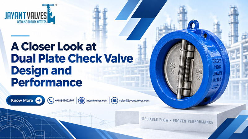 A Closer Look at Dual Plate Check Valve Design and Performance