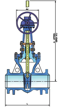 Pressure Seal Gate Valve