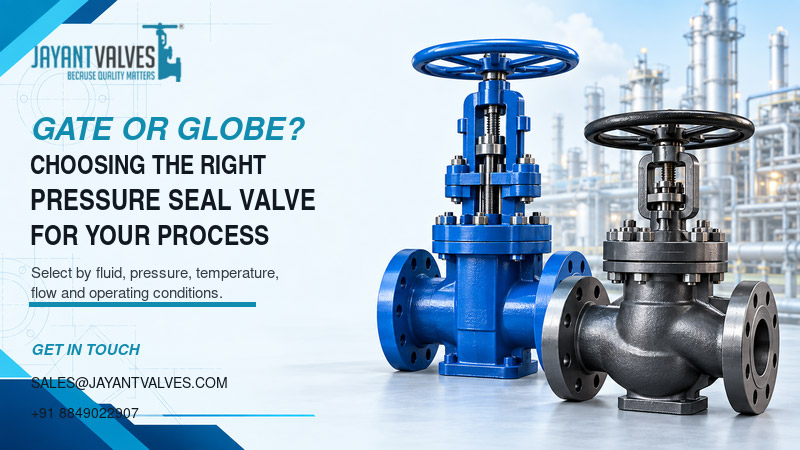 Gate or Globe? Choosing the Right Pressure Seal Valve for Your Process