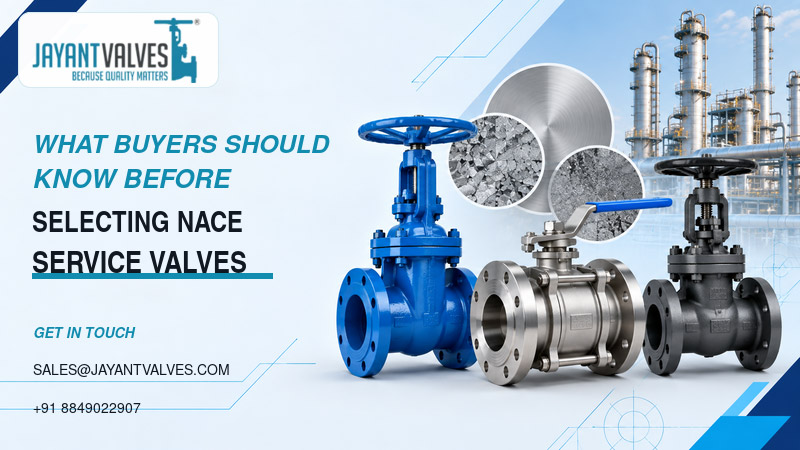 What Buyers Should Know Before Selecting NACE Service Valves