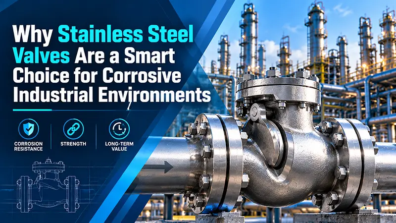 Why Stainless Steel Valves Are a Smart Choice for Corrosive Industrial Environments